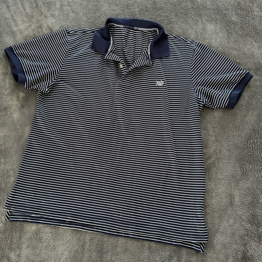 Southern Tide M Striped Polo